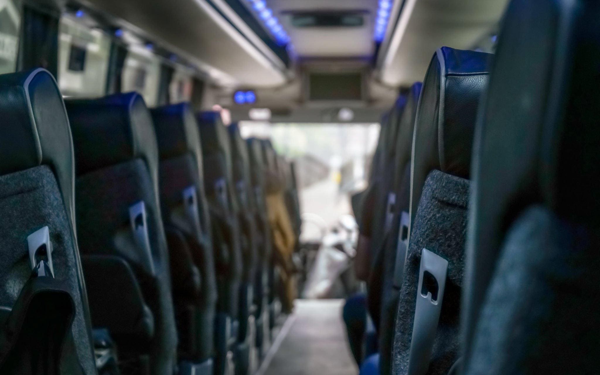 What are the best seats on a bus for long journeys